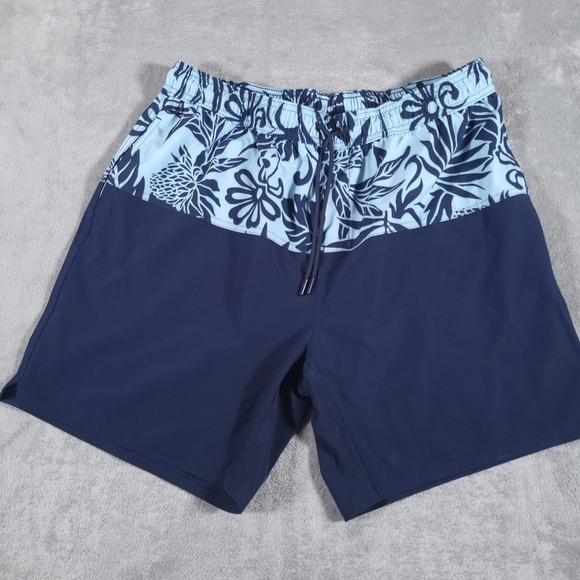 Birdwell Beach Britches Other - Birdwell Beach Britches Board Shorts Mens XL Blue Floral Tropical Surf Swim